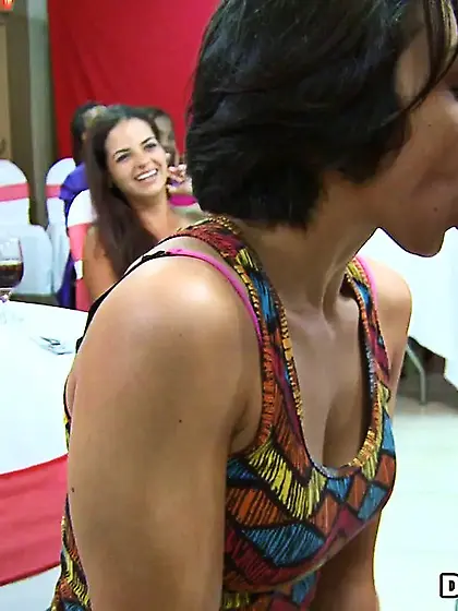 Interracial girlfriend blowjob