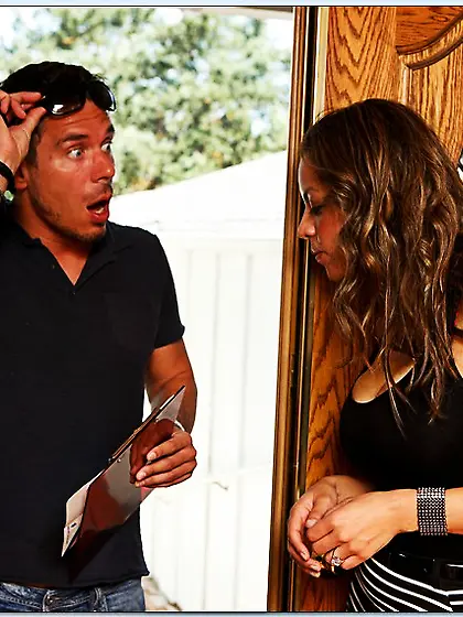 Hot american kissing