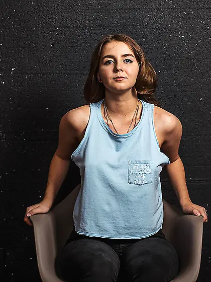 White teen nice tits