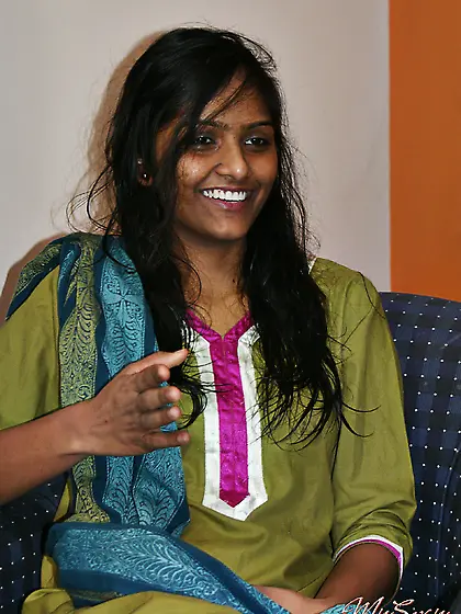 Nasty indian green outfit