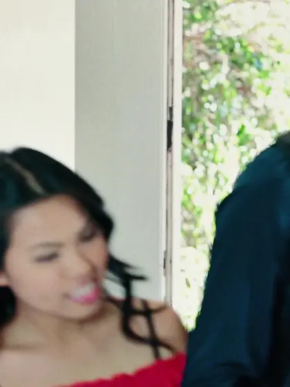 Big-butt mom excited daughters