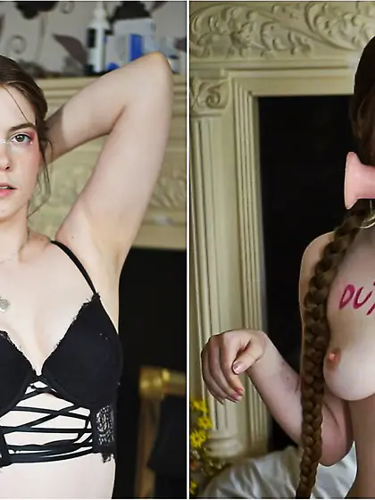 Before After Bodywriting