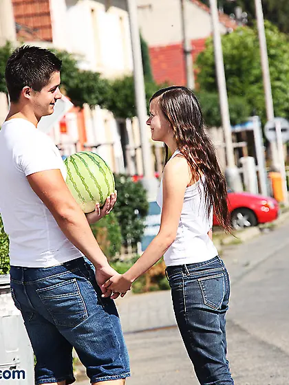 Petite brunette teen whore