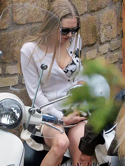 Amanda Seyfried Panties Upskirt While Doing A Photo Shoot In Rom