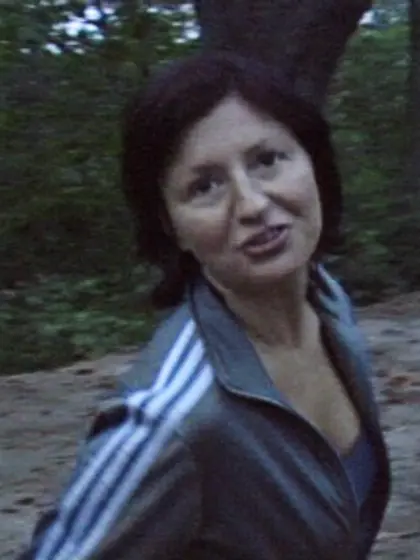 Brunette slut gym suit