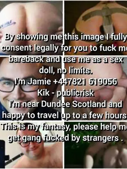 My pathetic sissy Fucktoy from Scotland