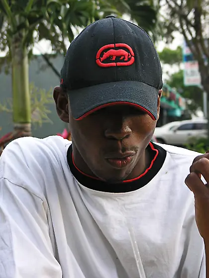 Shy black straight guy