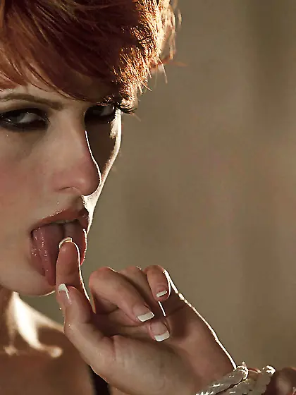 Skinny lesbian feet fetish