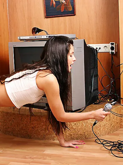 Playful russian teen amateur