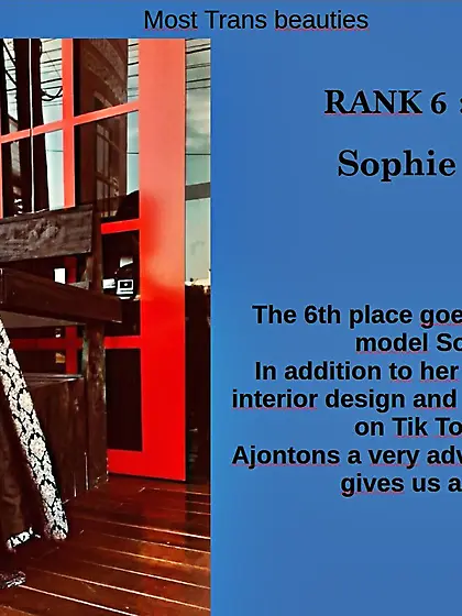 6th Model Category : Sophie VICENZZO