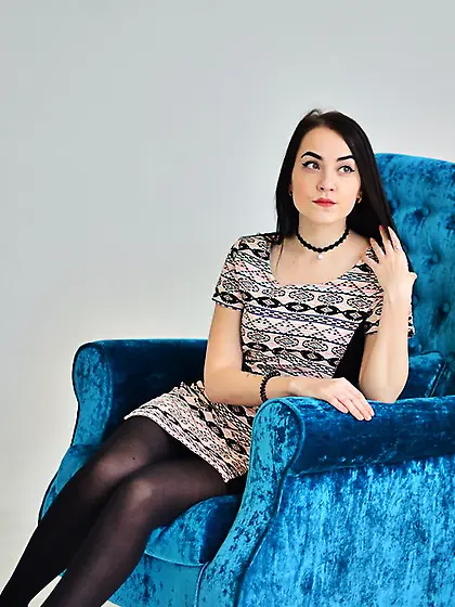 Latin girl black hair