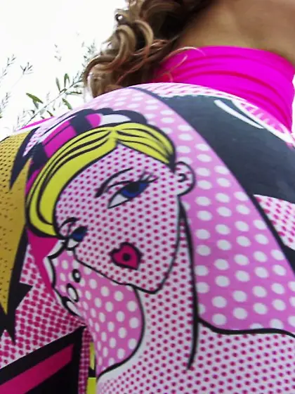 Cute brunette leggings loves