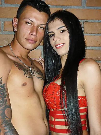 Latin young transgender thalyandsebas