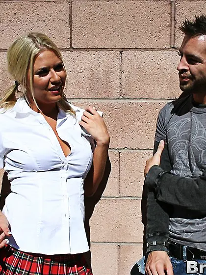 American big boobs schoolgirl upskirt