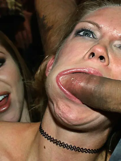 Roped blonde slave epic