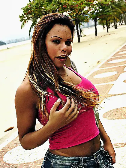 Extreme pounding with a busty tgirl