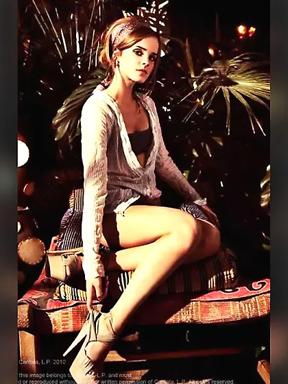 Emma Watson,  cum for Emma's legs pics
