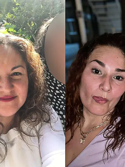 Mom(L)/ Aunt(R).  Which bitch has the bigger ass?