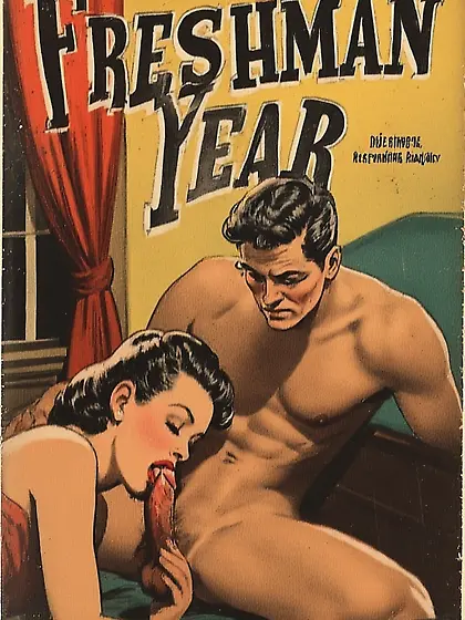 AI Free Vintage Naughty Comic Book