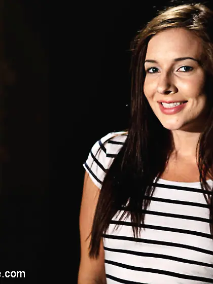 Captured super sexy babe