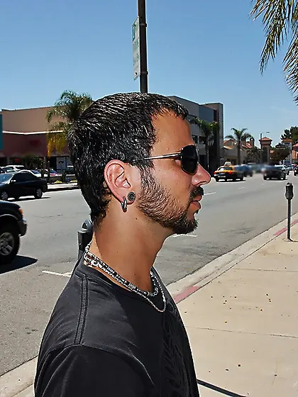 Foxy brunette vixen Danica Dillon and her tattooed lover have wi