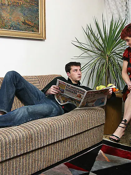 Redhead mom fucked all ways