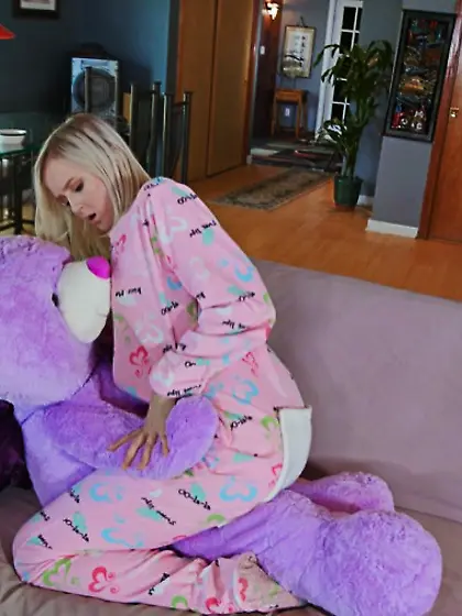 Innocent extra small teen