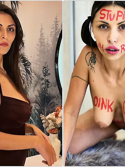 Before After Bodywriting