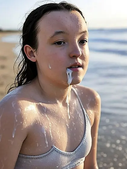 AI Naughty Beach Bella