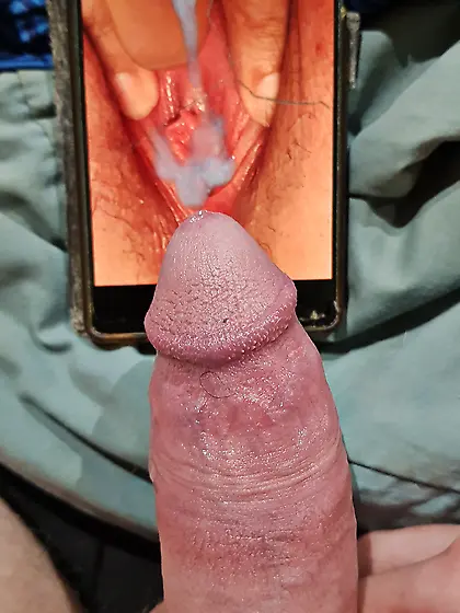 Angela’s face and pussy cummed on