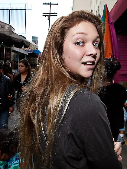 Naughty fair teen girl