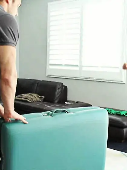 Dashing brunette blue eyes