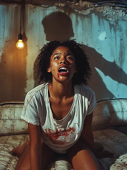 Breaking in a captive nigger