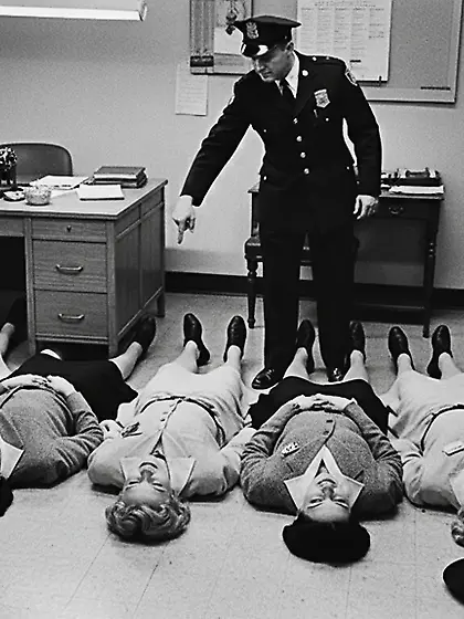 Film Noir Crime Scene