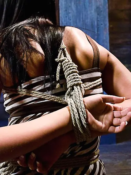 Helpless babe ready quiet