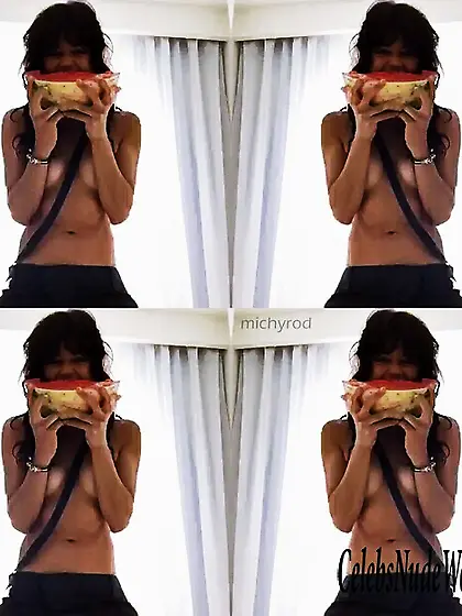 Michelle Rodriguez Topless Photo