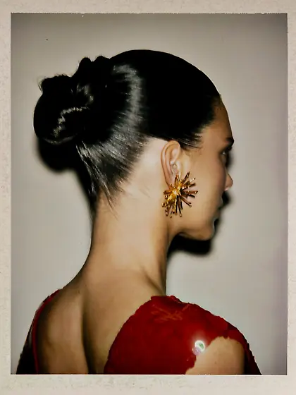 Kendall Jenner in red