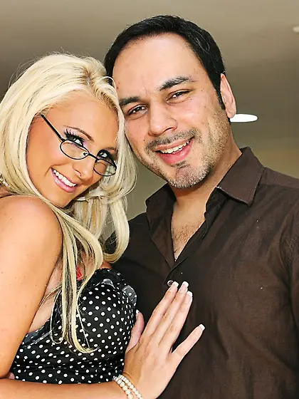 Hot Busty Blonde Gets New Cock