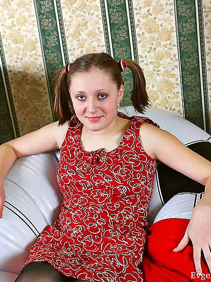 Lovely evgenia adorable pig-tails