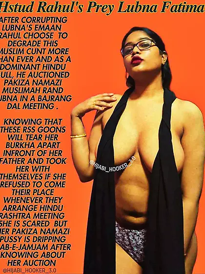 Lubna Fathima - Besharam muslimah rand of hindu