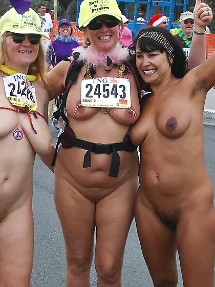 San Francisco Nudists at Bay to Breakers