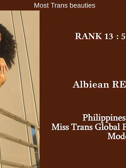 13th Miss National Category : Albiean REVALDE