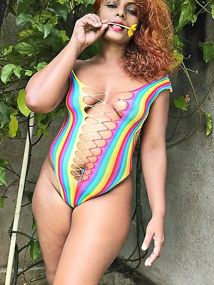 rainbow booty queen nilmini sheron