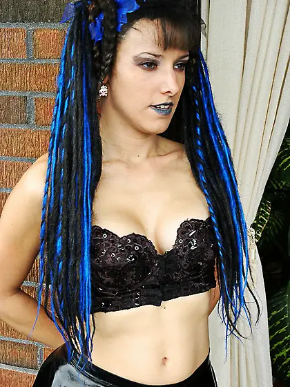 Gothica erotica black lingerie