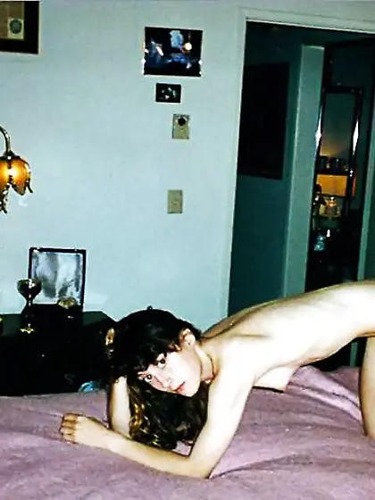 Jeni jo on her knees