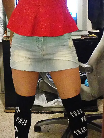 CD Mini skirt