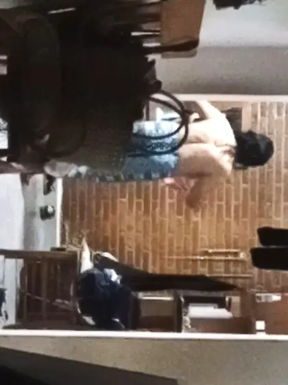 My fat mom back, leave your comments