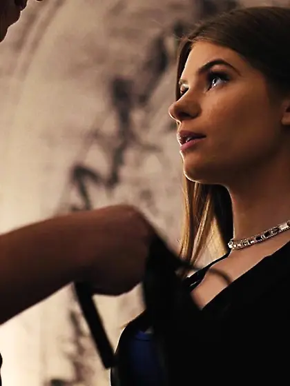 Brunete packs thick dick