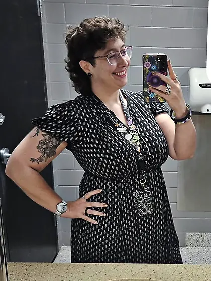 GIGANTIC TEACHER TITS