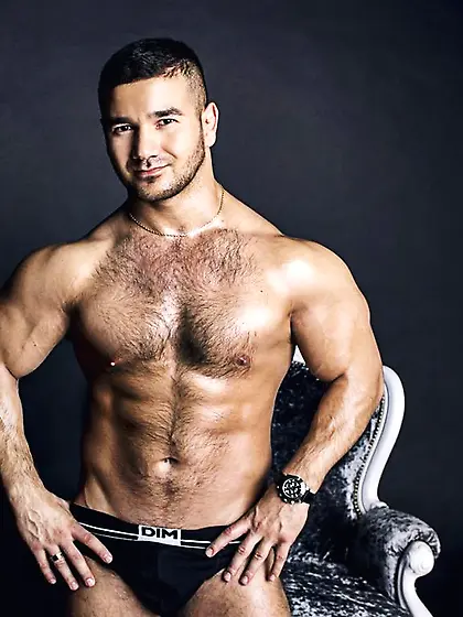 White gay machomichael close